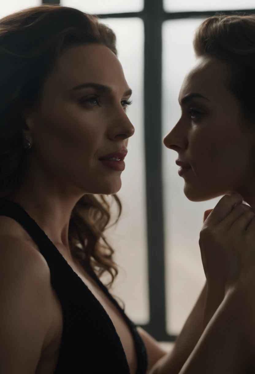 Scarlett Johansson and Gal Gadot naked big tits