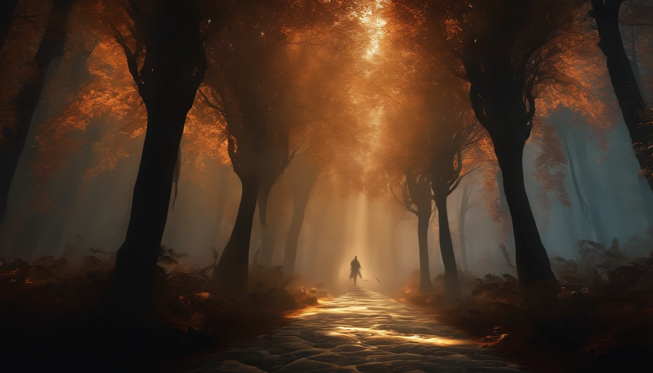 Best quality, Masterpiece, 超高分辨率, (photograph realistic:1.4), surrealism, Dream-like,fusionart, Shadowdancer, shadow magic, darkness control, stealth, shadowstep, umbral spells, hidden blade,