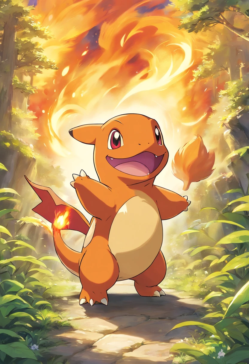 Charmander Pokémon , Ghibli style Pokémon , Pokémon , Charmander ghibli , hayao miyazaki