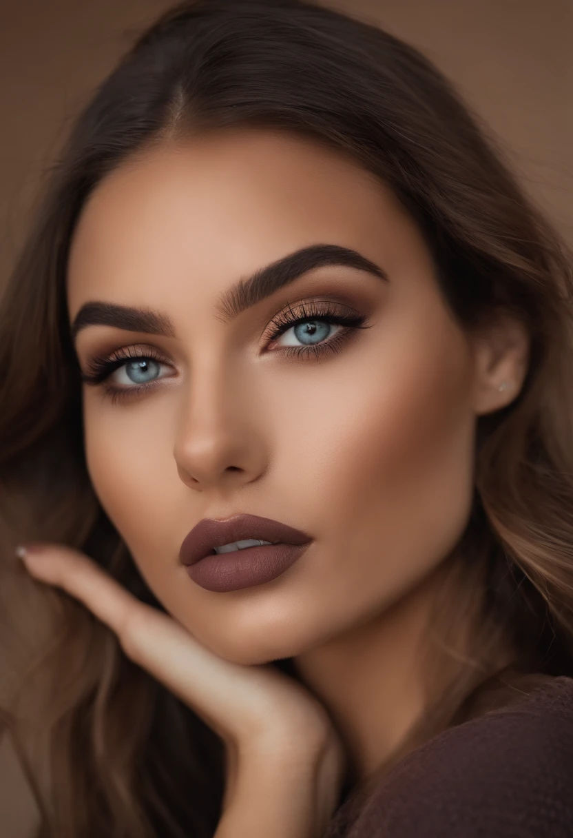 Femme arafed sans haut ni culotte, ebony fille sexy aux yeux bleus, Portrait Sophie Mudd, cheveux bruns et grands yeux, selfie of a young woman, Yeux de chambre, Violet Myers, sans maquillage, maquillage naturel, looking straight at camera, Visage avec Artgram, Maquillage subtil, Superbe photo du corps entier, clivage, au centre commercial