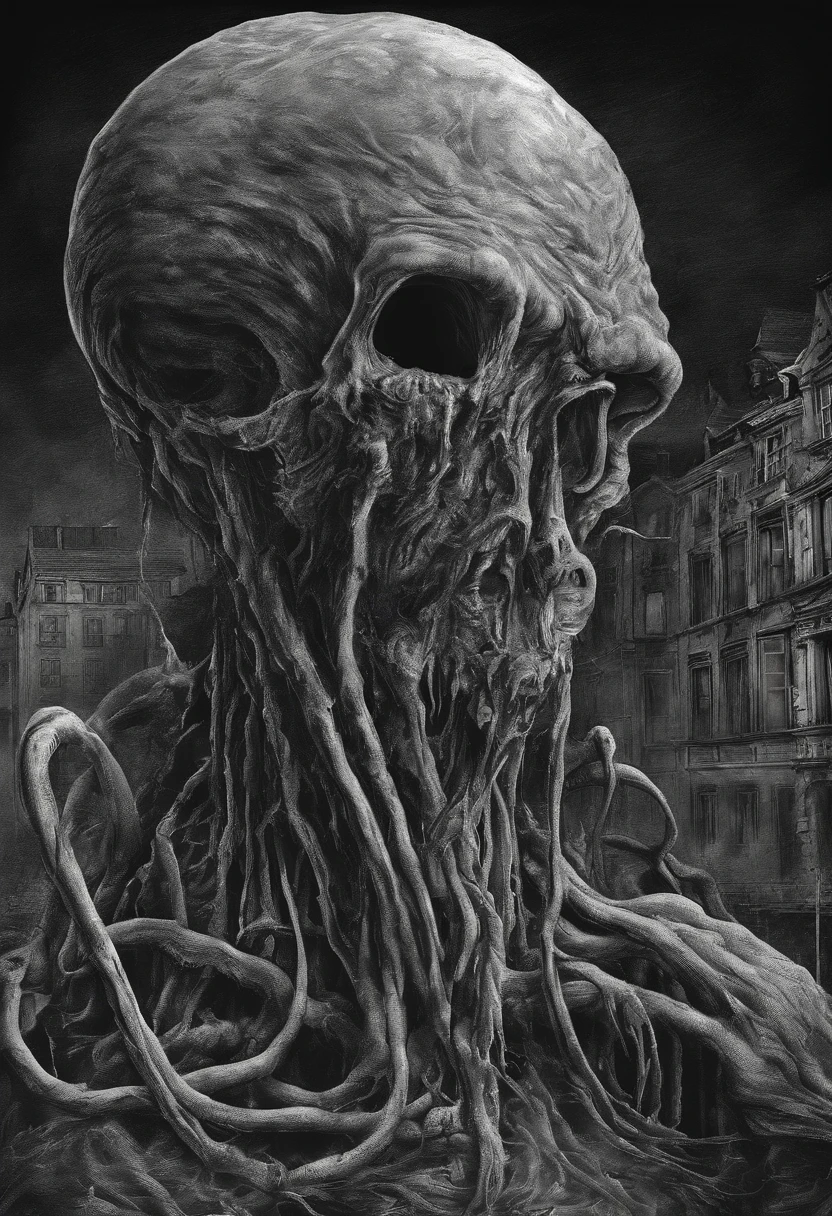 Ectoplasma qui effraie des gens