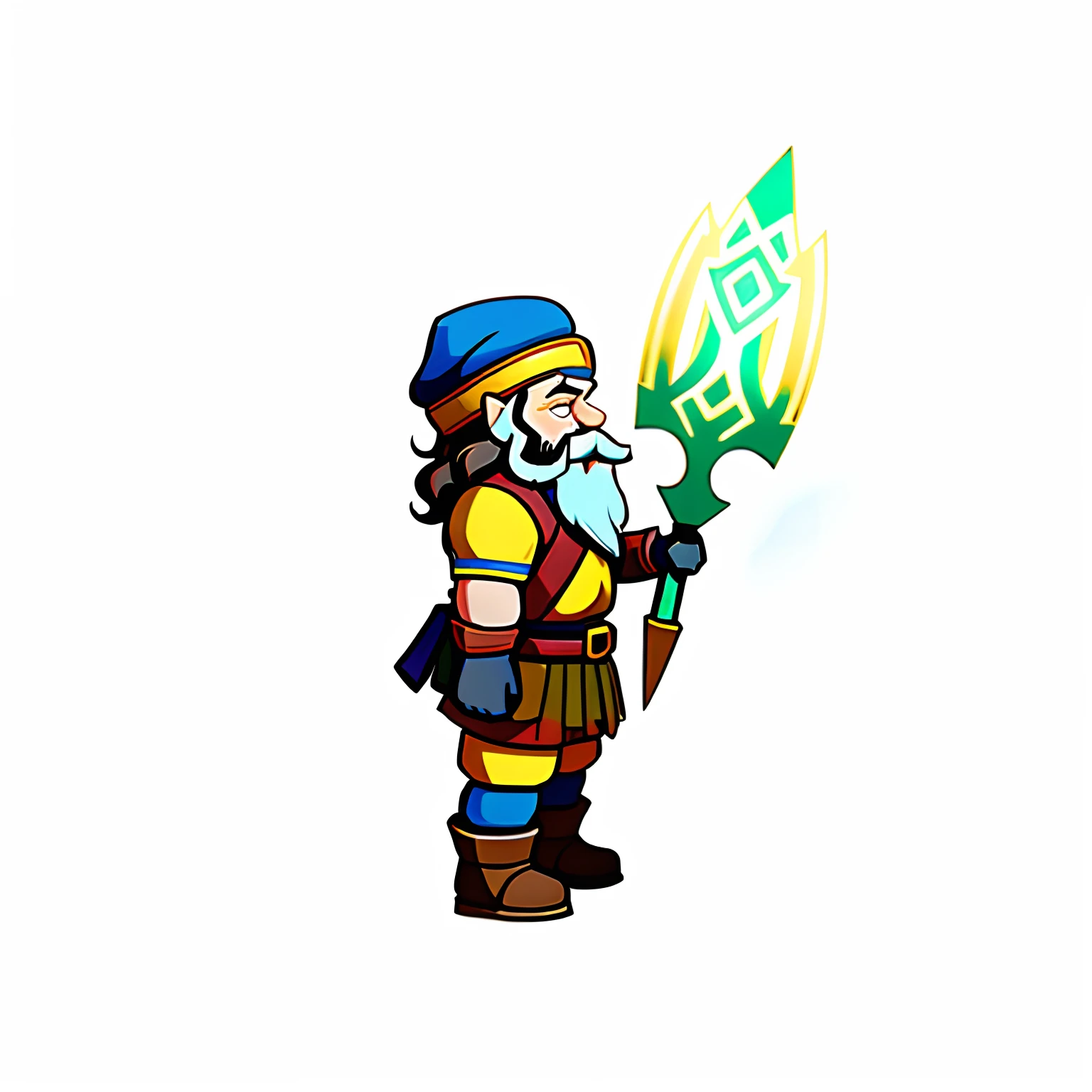 Dwarven man