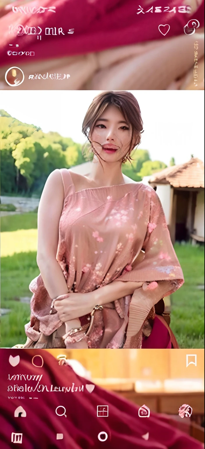 Draw a river with a small village, anime beautiful peace scene, very beautiful landscape, landscape artwork, landscape art detail, very beautiful digital art, beauty of natural landscape, beautiful art UHD 4 K, very beautiful photos, beautiful nature, landscape wallpaper, really beautiful nature, beautiful digital artwork, beautiful background, cherry blossom trees, anime style