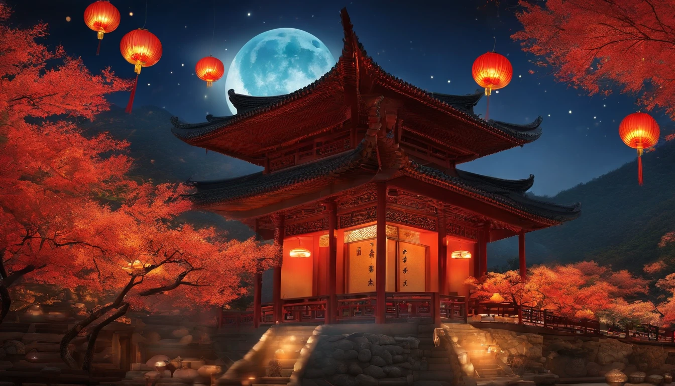 Mid-Autumn Festival solar term poster