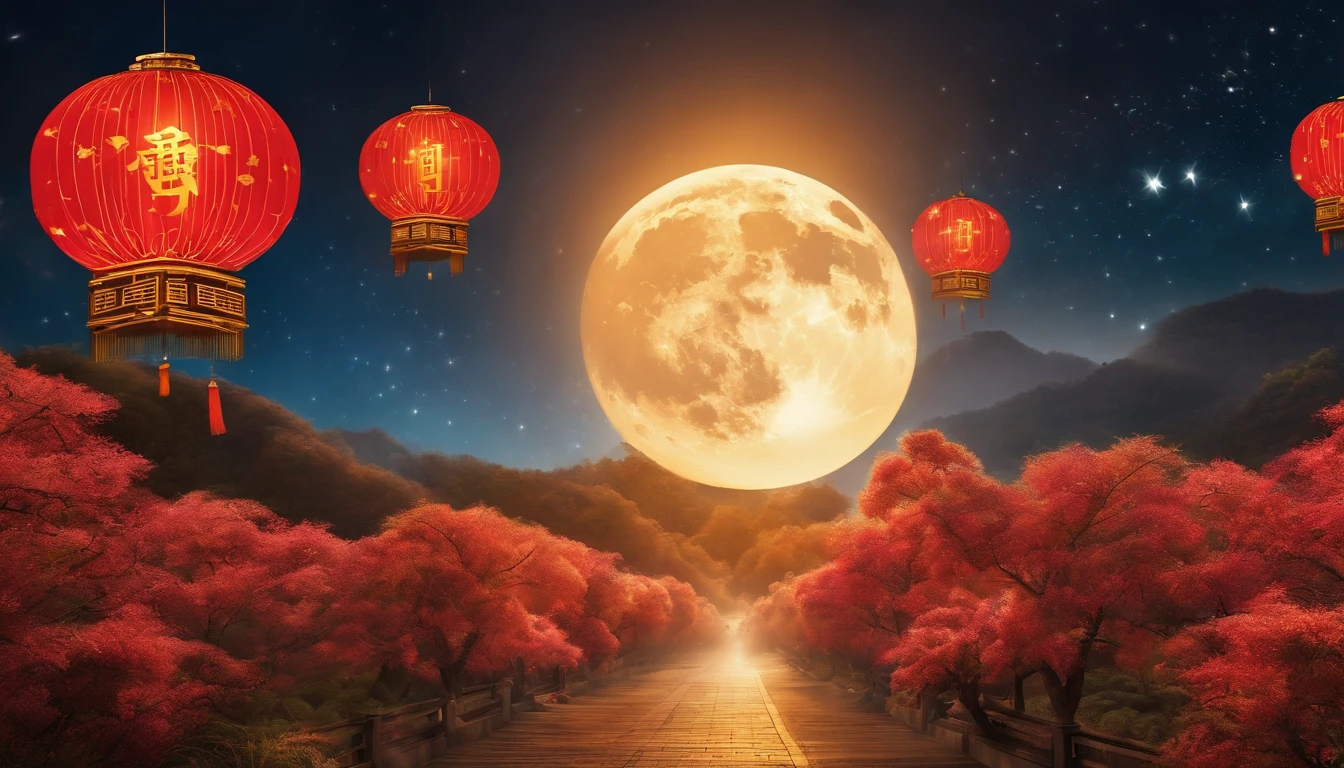 Mid-Autumn Festival solar term poster