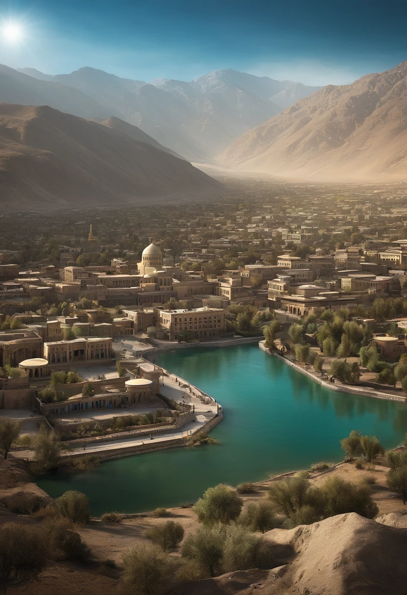 kabul, afghanistan in 2050