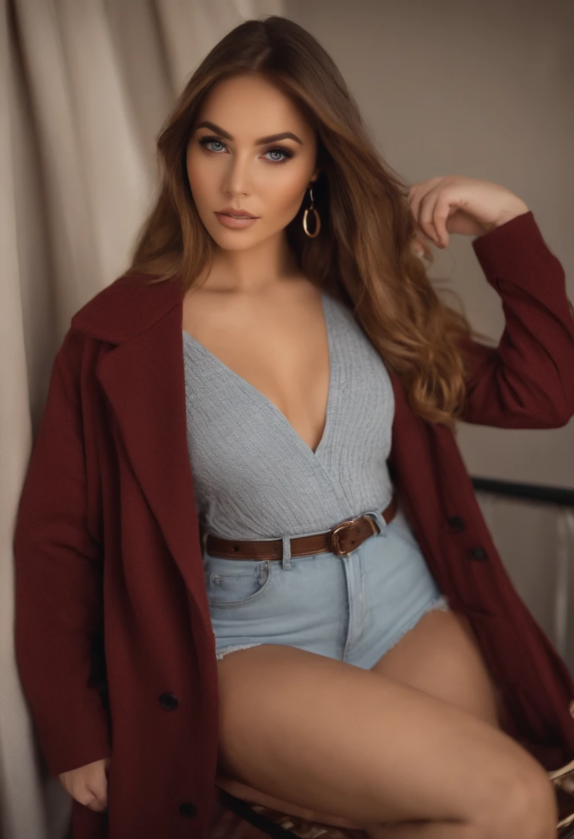 Arafed Mujer totalmente , Chica sexy con ojos azules, ultra realista, meticulosamente detallado, Retrato Sophie Mudd, cabello rubio y ojos grandes, selfie de una mujer joven, Ojos del dormitorio, Violeta Myers, sin maquillaje, Maquillaje natural, staring directly into camera, cara con artgram, maquillaje sutil, En el dormitorio, Medium to large size bust, cabello rubio pelo rubio , en bikini ,cuerpo completo, sentada en un coche ,cuerpo completo y totamente desnuda