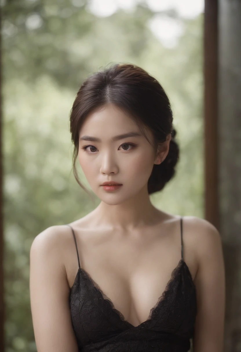 garota coreana, cabelo chanel preto, lindissima, sexy, sensual, nsfw