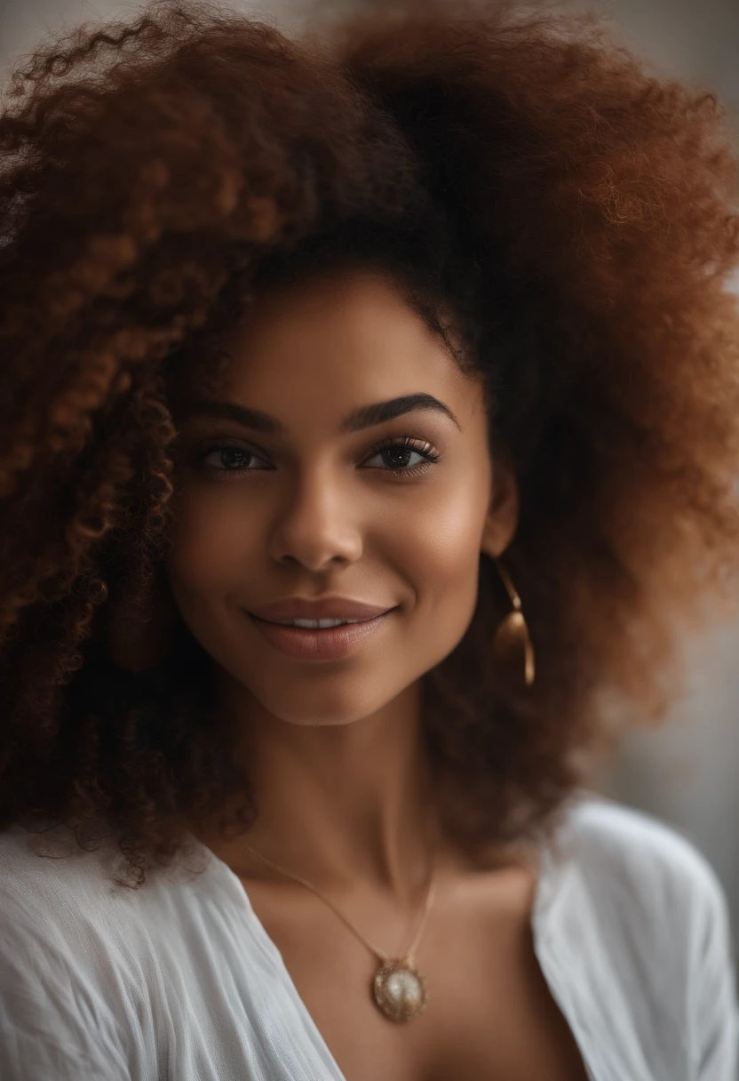 "Ultra-realistic image of a beautiful 23-year-old Afro-Latina girl,Caramel peel, corps parfait, Prendre un selfie dans la salle de bain avec son iPhone 14, maigre, taille ultra-fine, cheveux rouge, Short curly hair karibean , piercing green eyes.hyper-realistic，anatomie correcte，Facial features are carefully represented，Boucles gratuites, curly red hair, (court, curly red hair), Long curly wild red hair, cheveux multiversaux, court, curly red hair, curly red hair, Boucles, wavy hair spread out, Boucles baroques, Boucles, Curly,Texture des cheveux, Curly bang