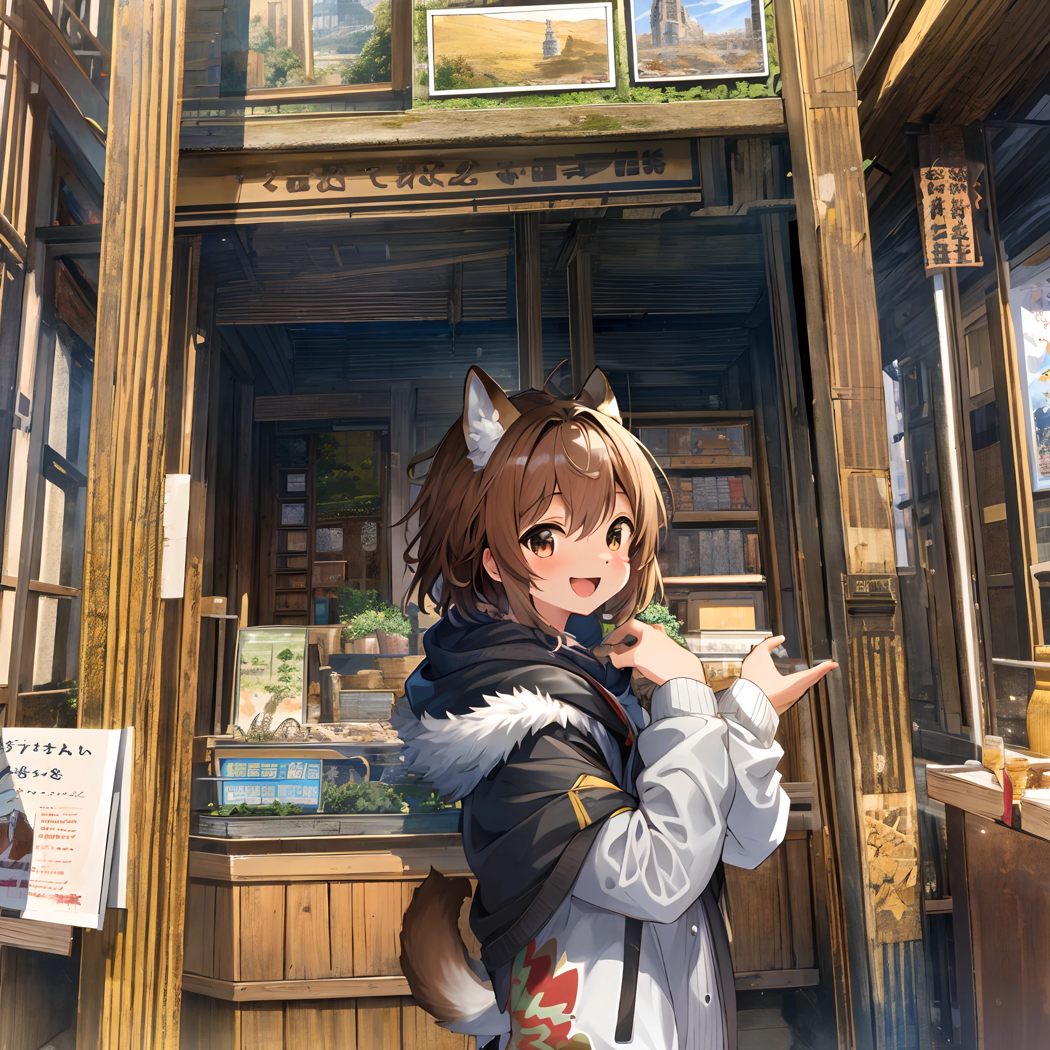 super high resolution, detailed background, World Heritage Site, 6+boys, 6+girls, Happy, joyful, absurdres(Photos of solo travelers)(kemono, furry anthro),