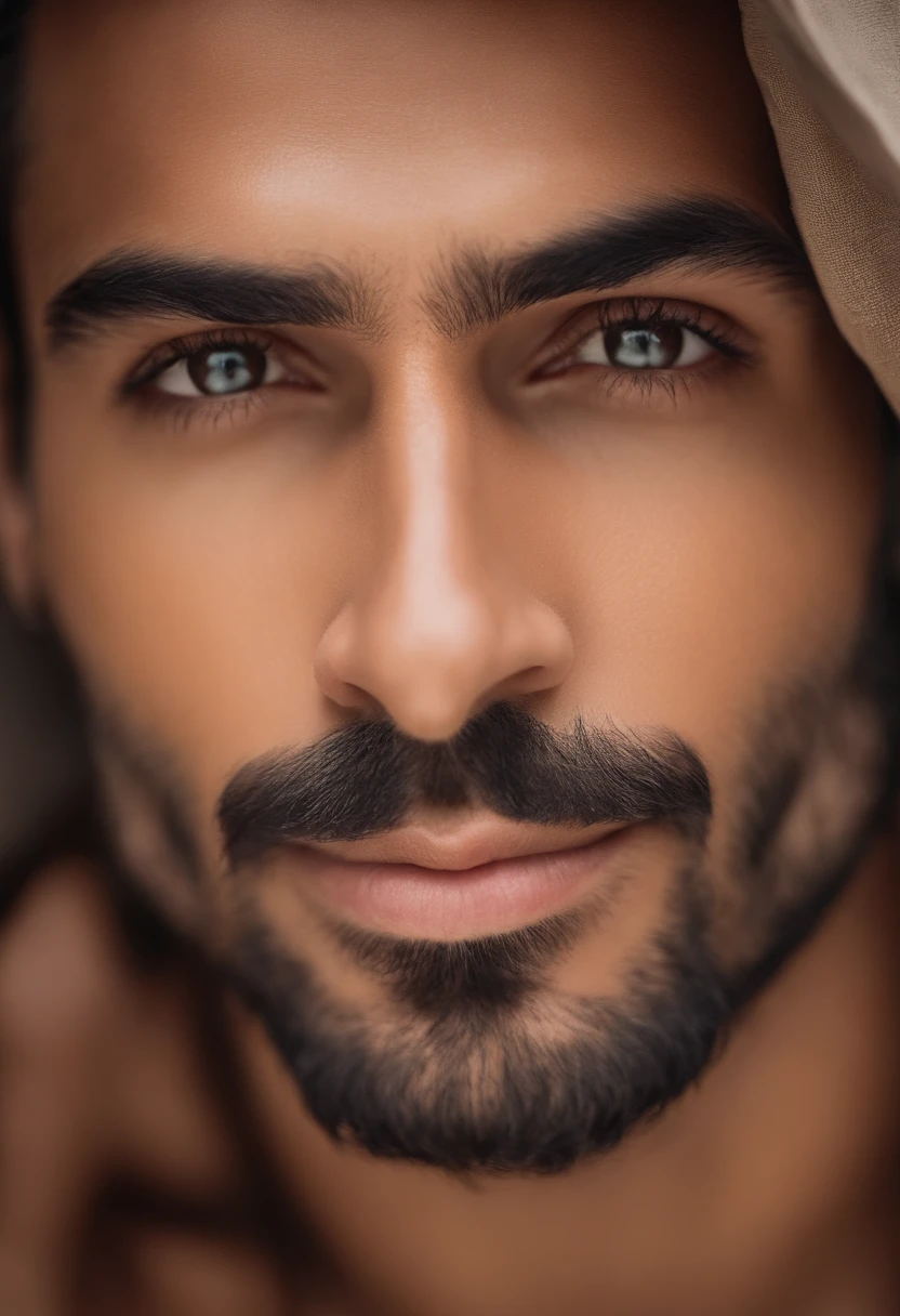 La mejor calidad,Ultra detallado,realista:1.37,Hombre guapo,cara hermosa,ojos detallados,strong jawline,barba de rastrojo,sonrisa encantadora,casual,cabello elegante,afeitado,Postura segura,caballero,Mirada cautivadora,bien arreglado,profesional,Apariencia similar a la de un modelo,vivid colors,Studio lighting,Warm color tone from front to camera ,Medio:retrato en la playa