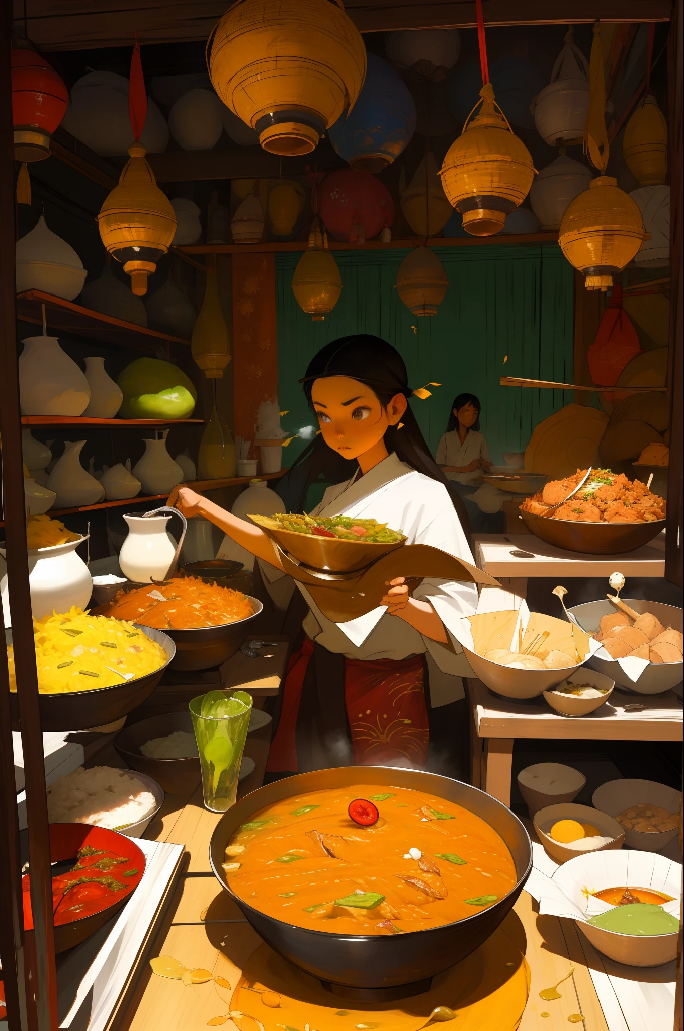 Make an art compiling Philippine culture, crafts, jobs, food and people