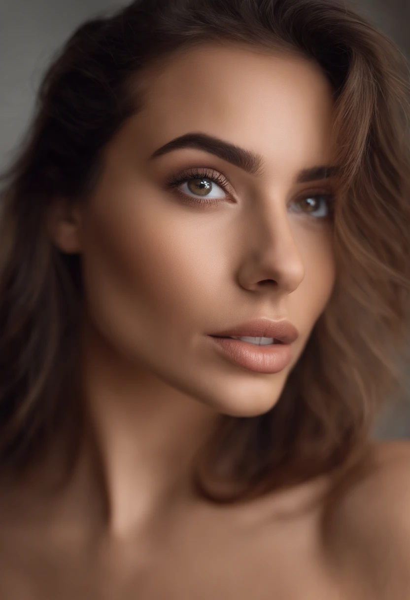 Femme arafed , Latin, 30 ans, with tank top, cheveux lisse, hispanic, fille sexy aux yeux bruns, Portrait Sophie Mudd, cheveux bruns et grands yeux, selfie of a young woman, Yeux de chambre, Violet Myers, sans maquillage, maquillage naturel, looking straight at camera, Visage avec Artgram, Maquillage subtil, Superbe photo du corps entier, dans la chambre, clivage