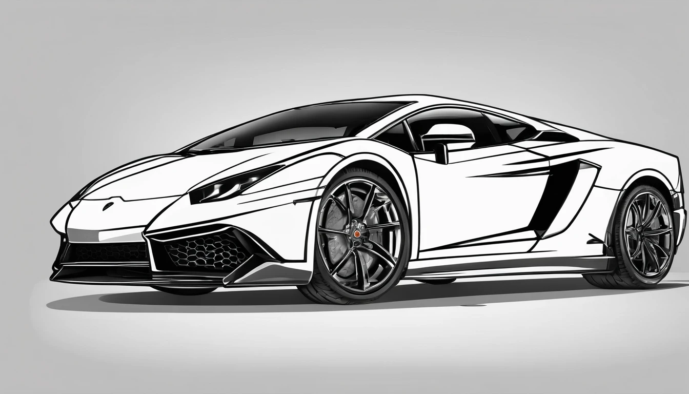 lamborghin gallardo from one side