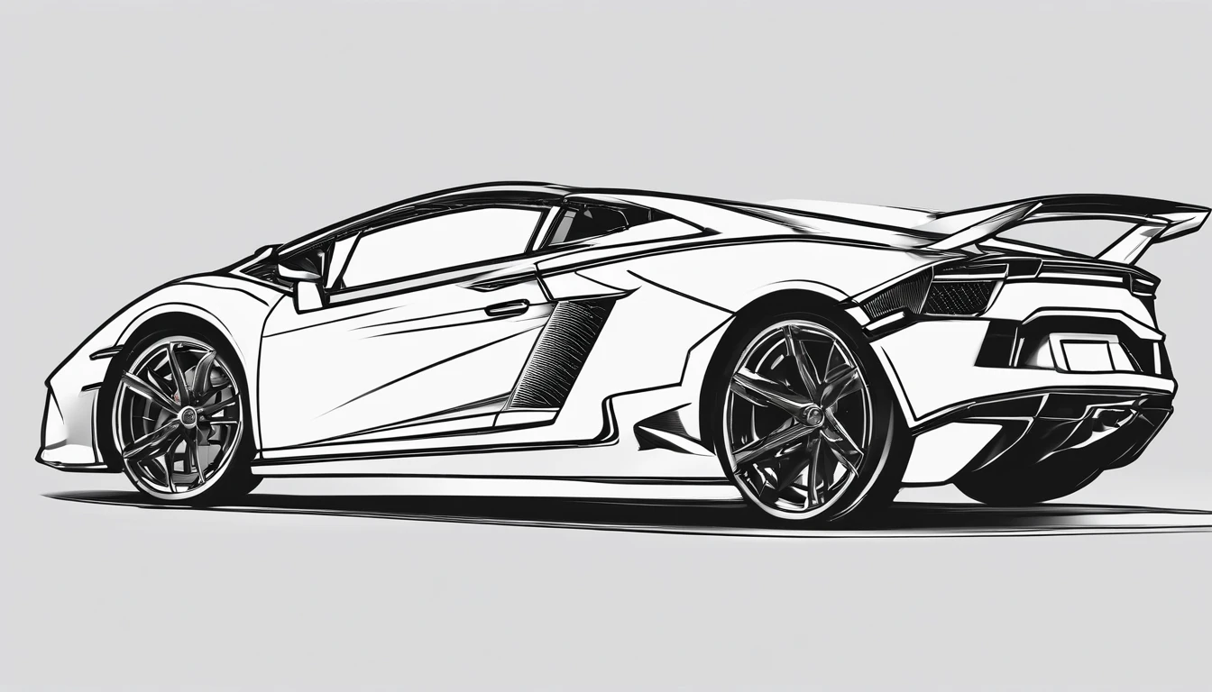 lamborghin gallardo from right side