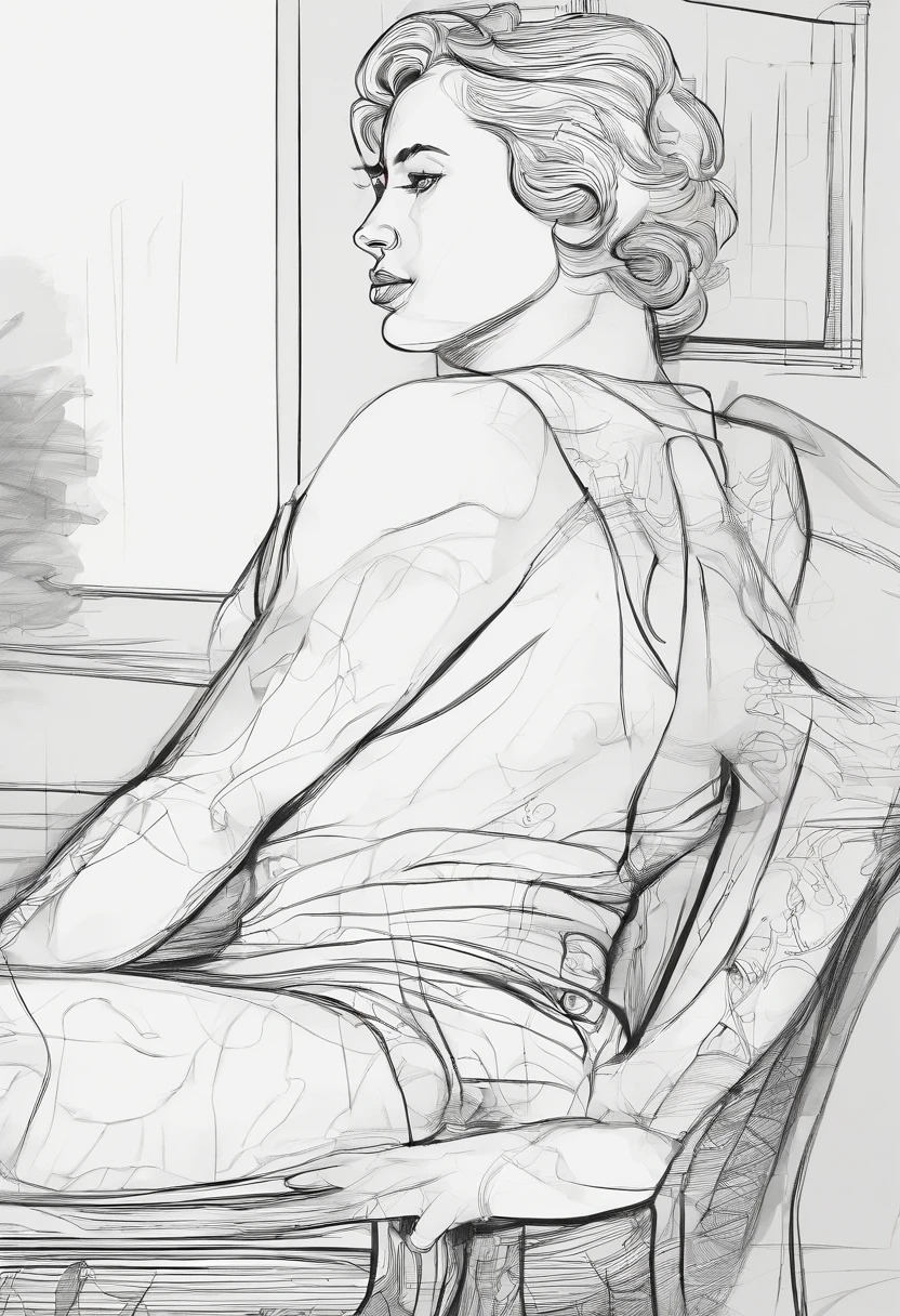 calf lying down drawing, epic pencil drawing, by Adam Marczyński, by Sava Šumanović, by Arthur Pan,