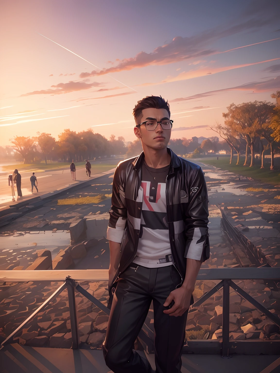 Realistic,animeted,.Change background handsome boys, realistic face, 8k, ultra realistic,