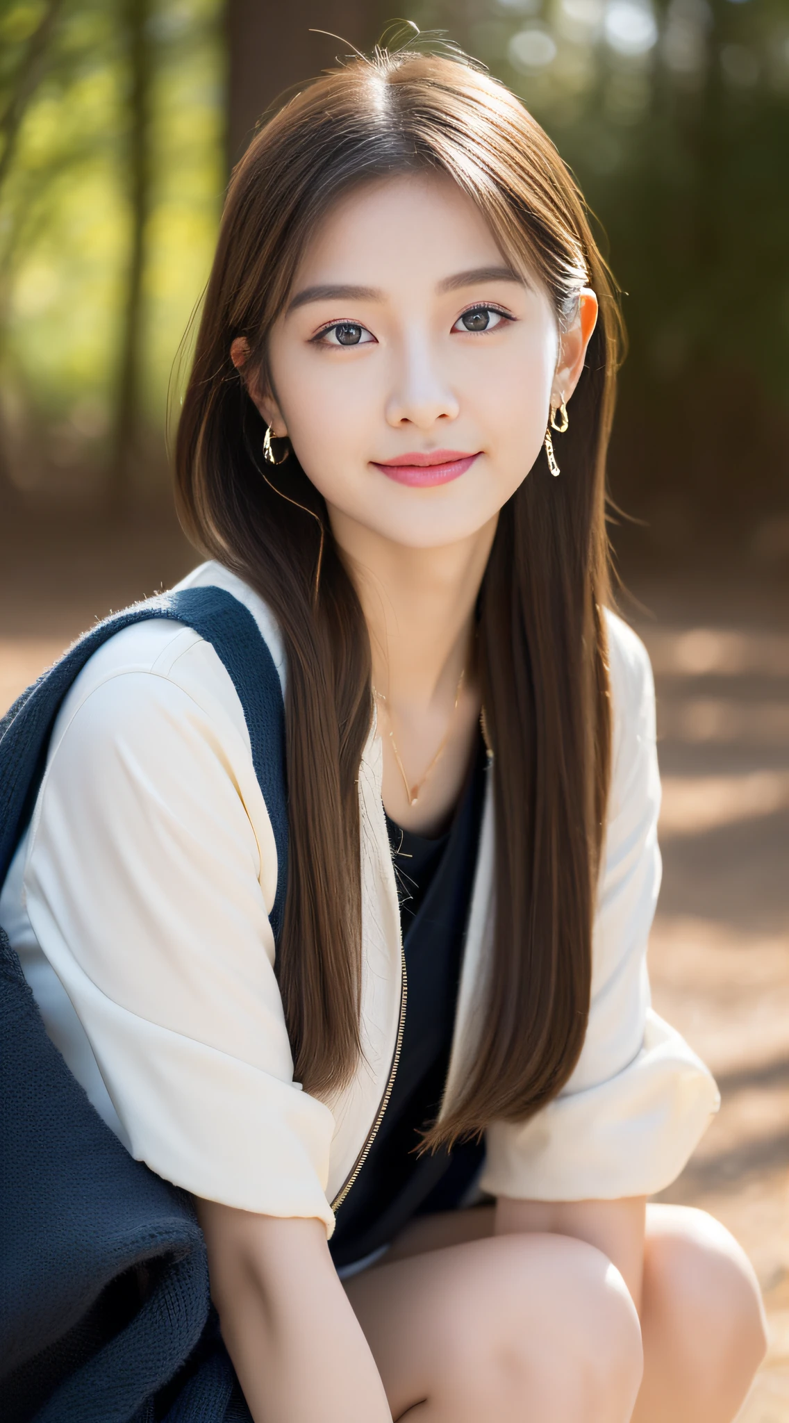 (((32K,very high res, high detailing, highly accurate,Masterpiece Girl 1))),Raw photo & realistic atmosphere,beautiful dark blue eyes,Detailed mouth,Glossy lips,Detailed eyebrows,Soft white skin that shines with every detail,,Eyes drawn in detail、Very beautiful eyes with azure eyes,Detailed lips、Very beautiful face,Very well-formed face、Lifelike face,shiny beautiful lips,Beautiful eyebrows,Infinite reality,Best design,(Insanely cute sober and modest Japan 18-year-old girl,,Toned body,Perfect Gal Leader Model,Beautifully shaped breasts,Very cute beautiful girl,Little Girl:1.5),Best Natural Makeup,Japanese ido,Korean Idols,Young sensual idol,Moist eyes,Dark beautiful eyes,Beautiful butt,beauty legs,,camel's foot,:1.3),超A high resolution、,Natural and realistic face,Back lighting,Pure eyes are too cute,(((photorealisim,Photograph the whole body))),,Reality Live Action,(simple earrings,Necklace Arm,Watches,Glossy nail art,Yellow and Green Nylon Zip Parka Camping Fashion,Blonde short hair braided,独奏,Lori,Smile faintly,full body Esbian:1.7),(Show full-body fashion,with light glowing15Year old schoolgirl,Outdoor hats,Sitting and having a bonfire at a solo camp:1.8)