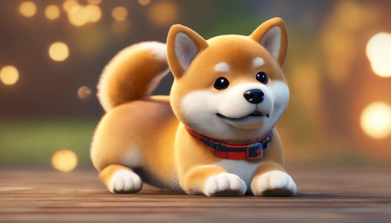 a cute puppy,Shiba dog