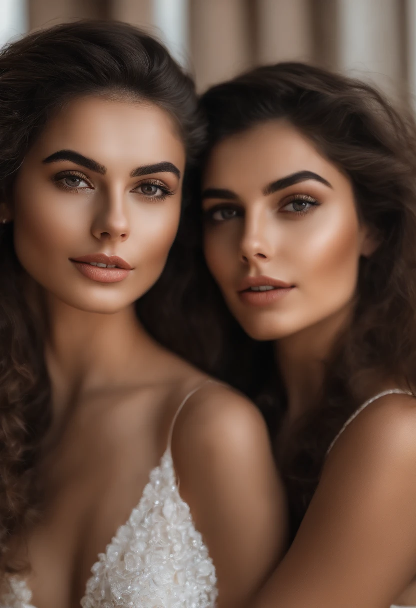 Mulher brasileira com cabelo longo usando um vestido branco e colar, mulher jovem muito bonita, mulher bonita jovem, mulher jovem bonita, belo rosto jovem, modelo bonito da menina, belo rosto delicado, menina modelo bonita, modelo feminino bonito, foto retrato suave 8 k, mulher bonita do rosto, rosto bonito atraente, rosto bonito feminino, rosto feminino bonito, beautiful face and flawless skin , corpo inteiro,