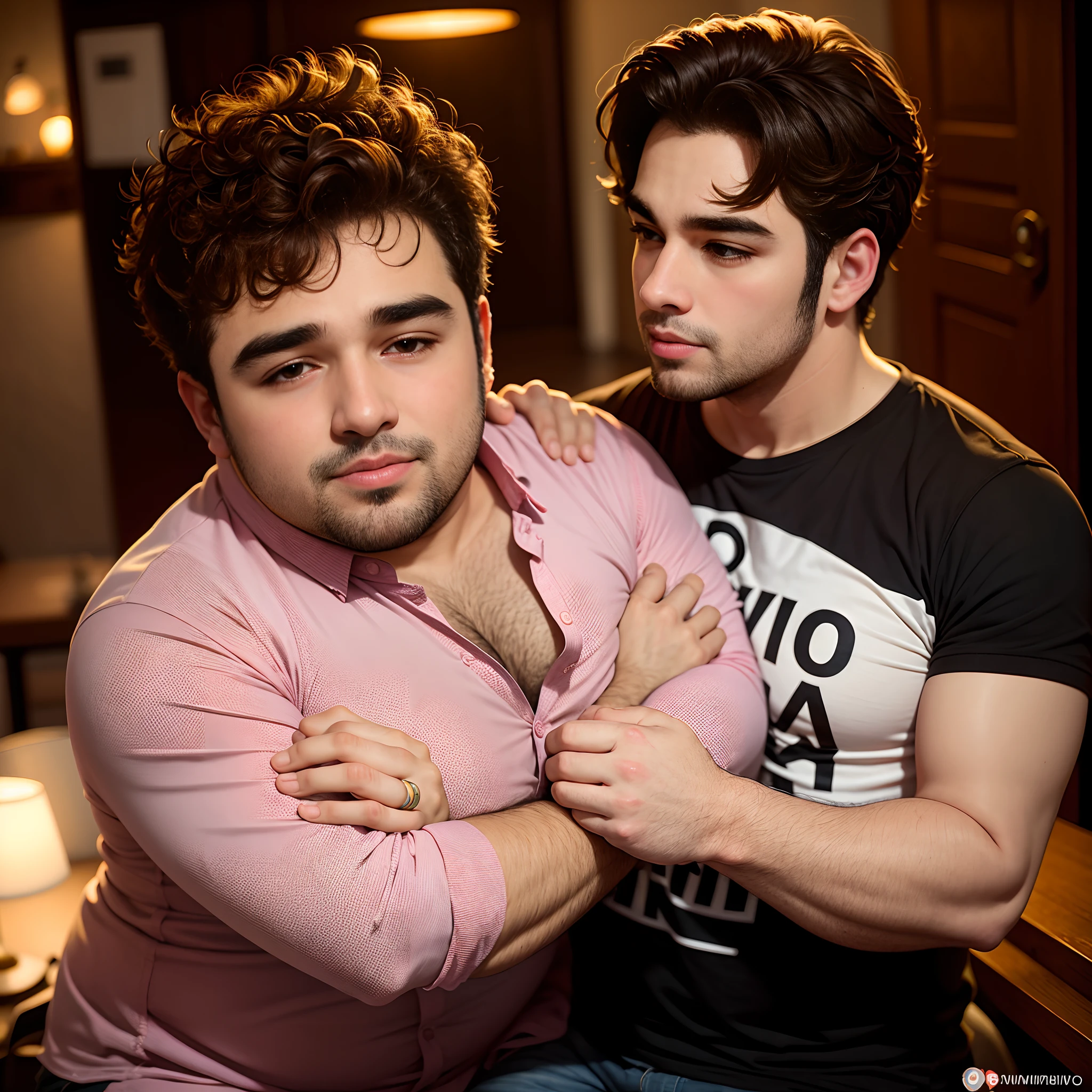 A sexy indian (man )having oral sex, he is sucking another man's penis ,detailed face ,gorgeous,handsome face,nsfw, short beard, sexual expression,masterpiece,detailled body feature,male focus