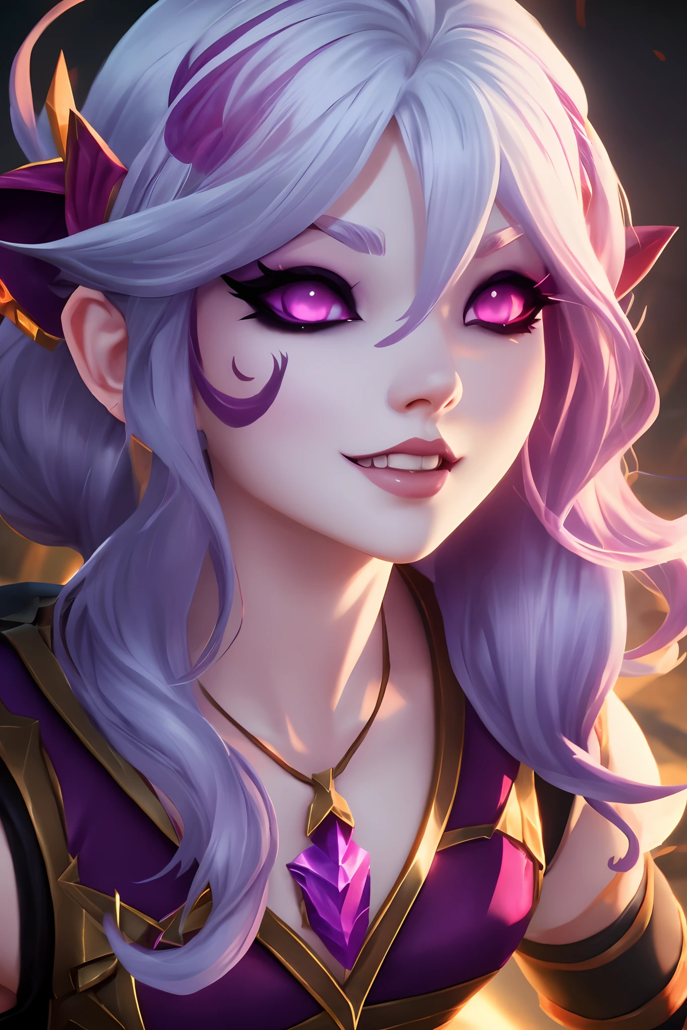 briar, briar of league of legends, lol, girl, white skin, vampire girl, perv face, pain face, laugh face,