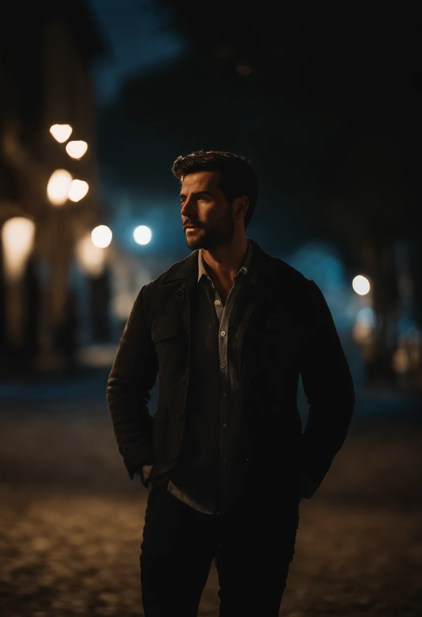 Retrato de um homem contando dinheiro