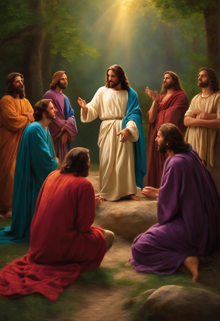 Jesus and His Disciples