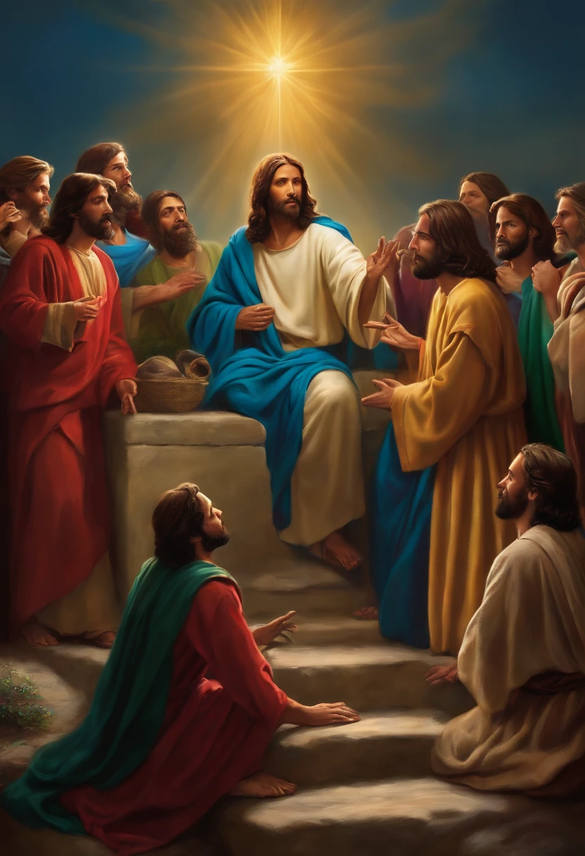 Jesus and His Disciples
