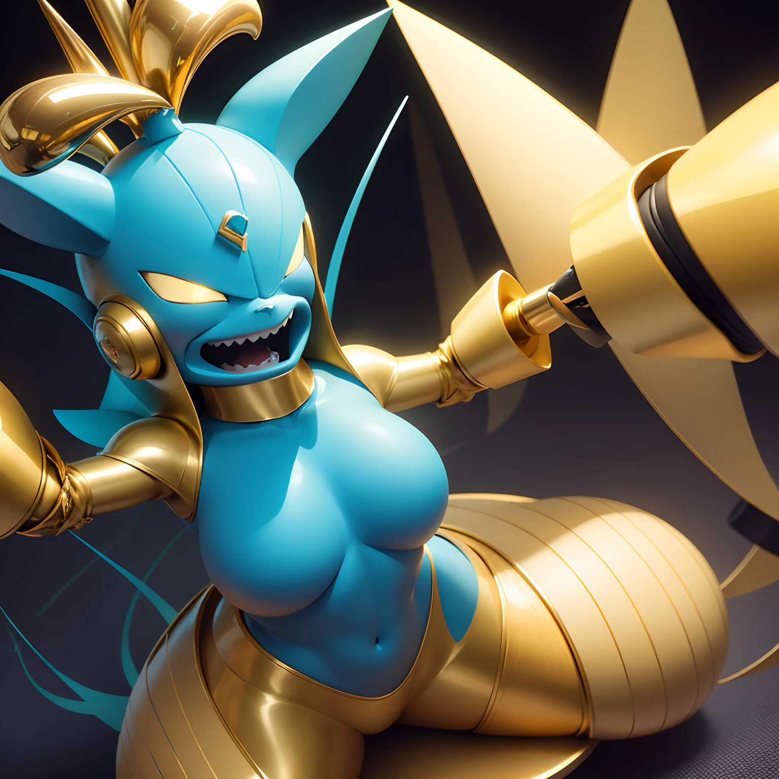 Goldorak psychelelic