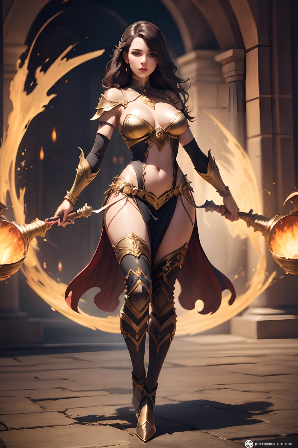 fantasy woman detalied, full body, fullhd