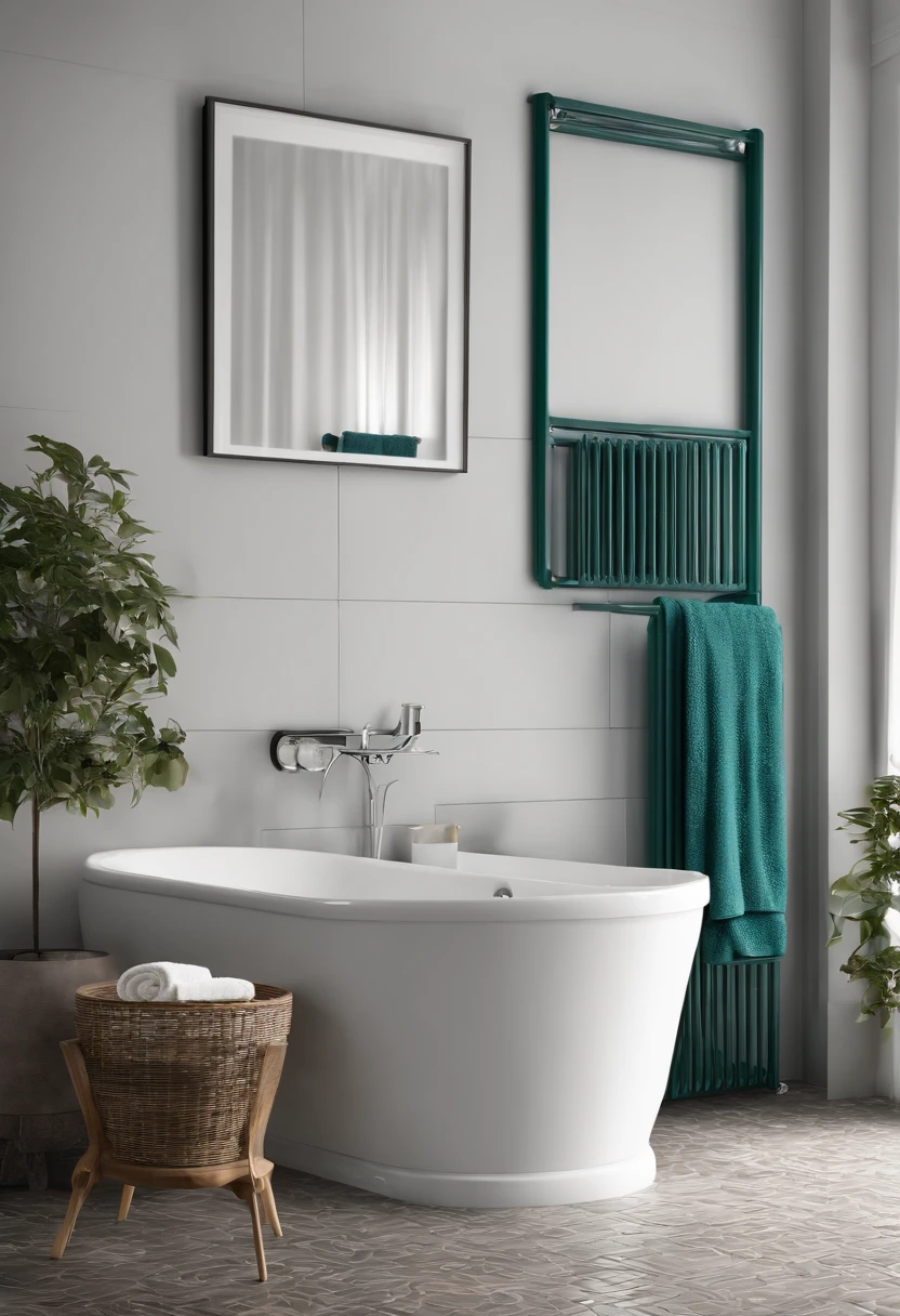 The towel radiators they are a real functional solution for small bathrooms. Doublement utiles, They heat your bathroom while keeping your towels warm and tidy.