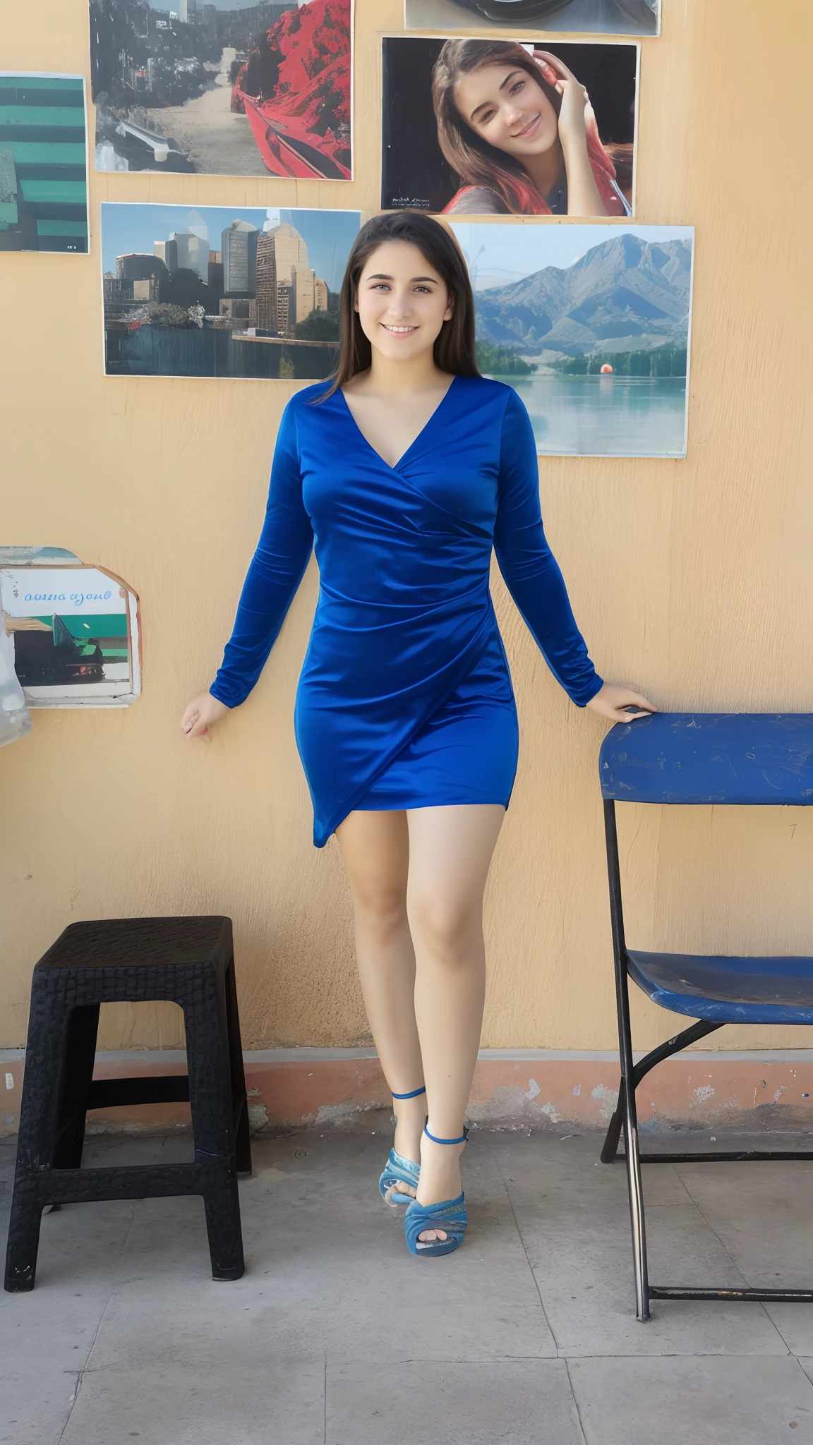 Female , vestido rojo