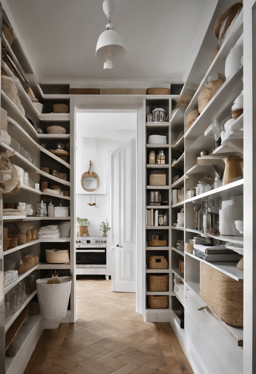When every inch counts, It's smart to look up to find untapped storage space. The space above your door is often overlooked, but can be turned into a clever storage place.Optimisation de l'espace : Shelves above doors exploit generally unused space, maximisant ainsi l'espace vertical de la salle de bains. 🚀