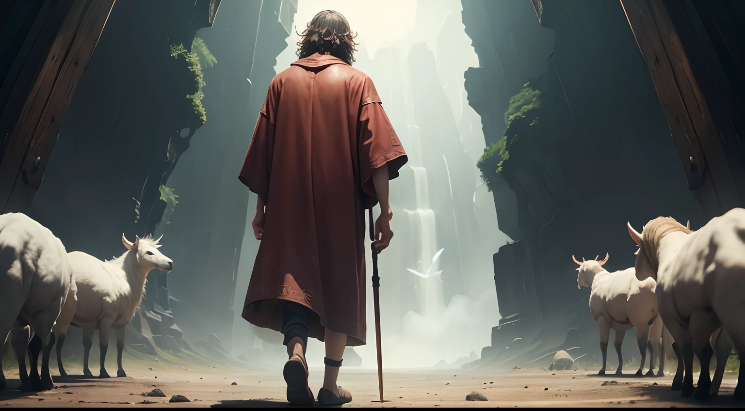 Noah the prophet walked behind