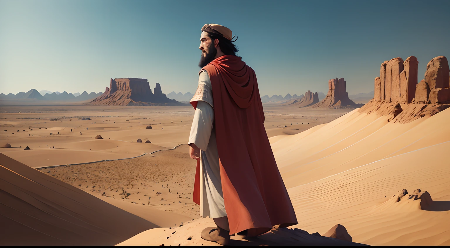 Prophet Noah is returning to the desert