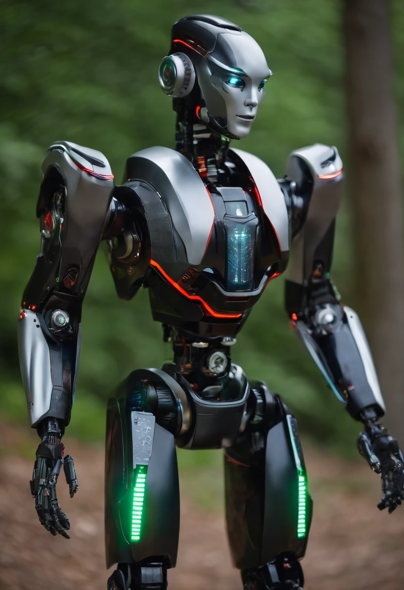 Curtis is a cool looking humanoid robot