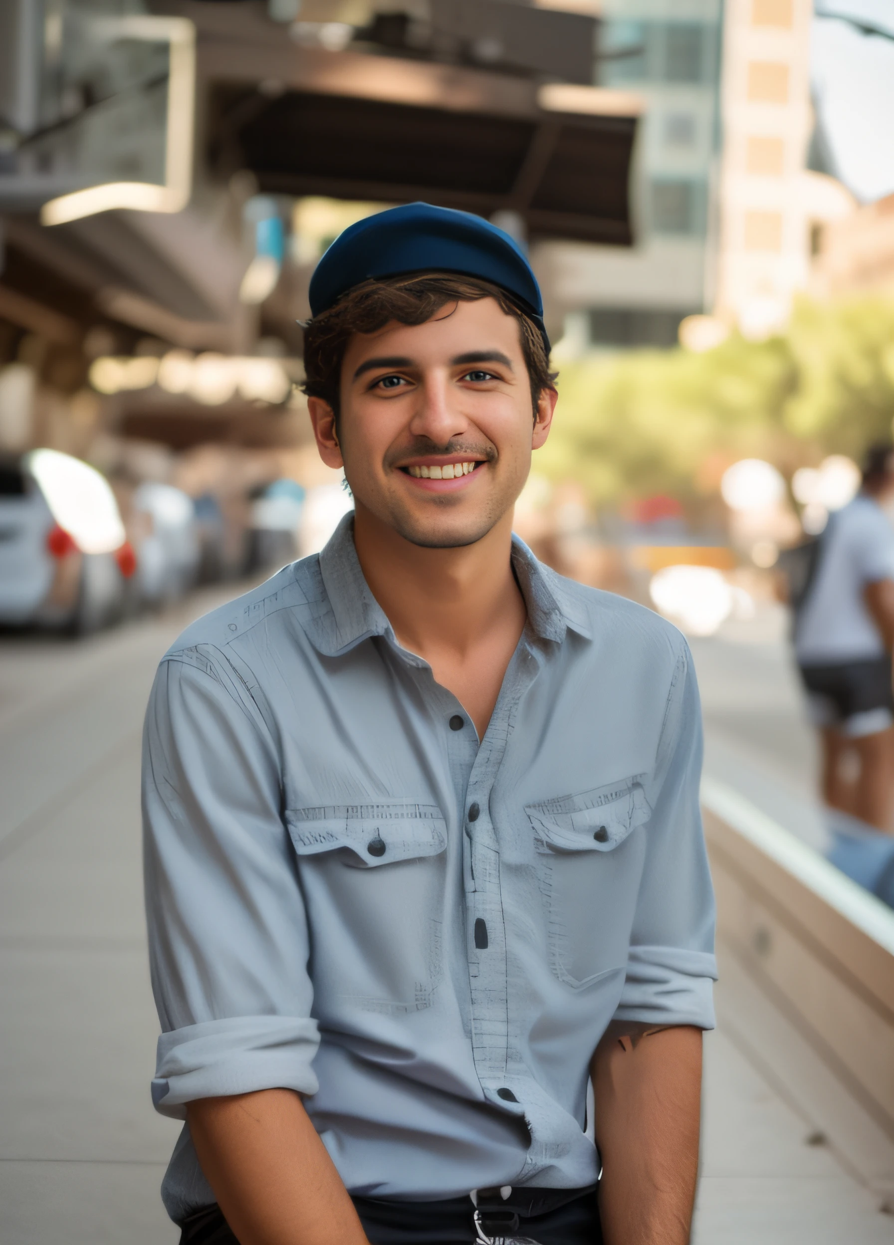 arafed man in a hat and shirt sitting on a skateboard, jay bauman, nicholas kalmakoff, mrbeast, stephen bauman, headshot profile picture, profile picture, profile pic, josh grover, matthew stewart, nick drnaso, raphael personnaz, photo portrait, jeremy elbertson, rob janoff, high quality portrait