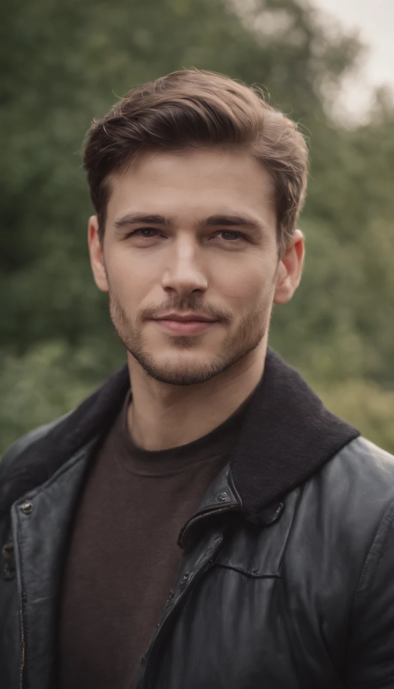 Master part, Best quality, 8k wallpaper,(Realstic:1.3),Fotorrealista, Rendu doctane, (hyper-realistic:1.2), ultra-detailed, best lighting, Meilleure teinte, Visage dun homme noir souriant, fond blanc
