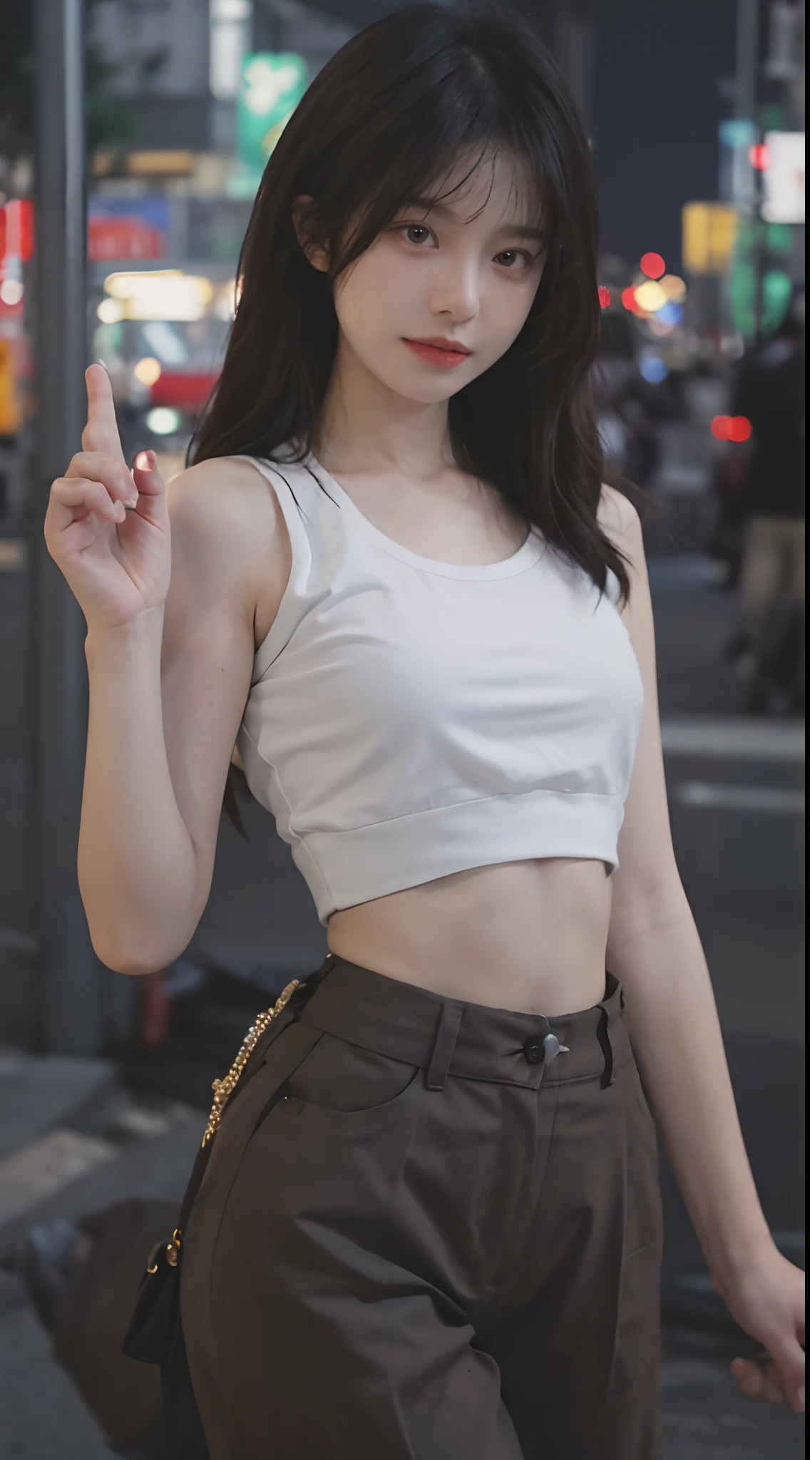 A perfect young female white-collar worker，Chinese in white top and shorts holding a black bag, bra and shorts streetwear, eora, korean women's fashion model, heonhwa choe, smooth white tight clothes suit, bae suzy, gorgeous young korean woman, 2 0 year old female model, female actress from korea, lee ji - eun, lee ji-eun