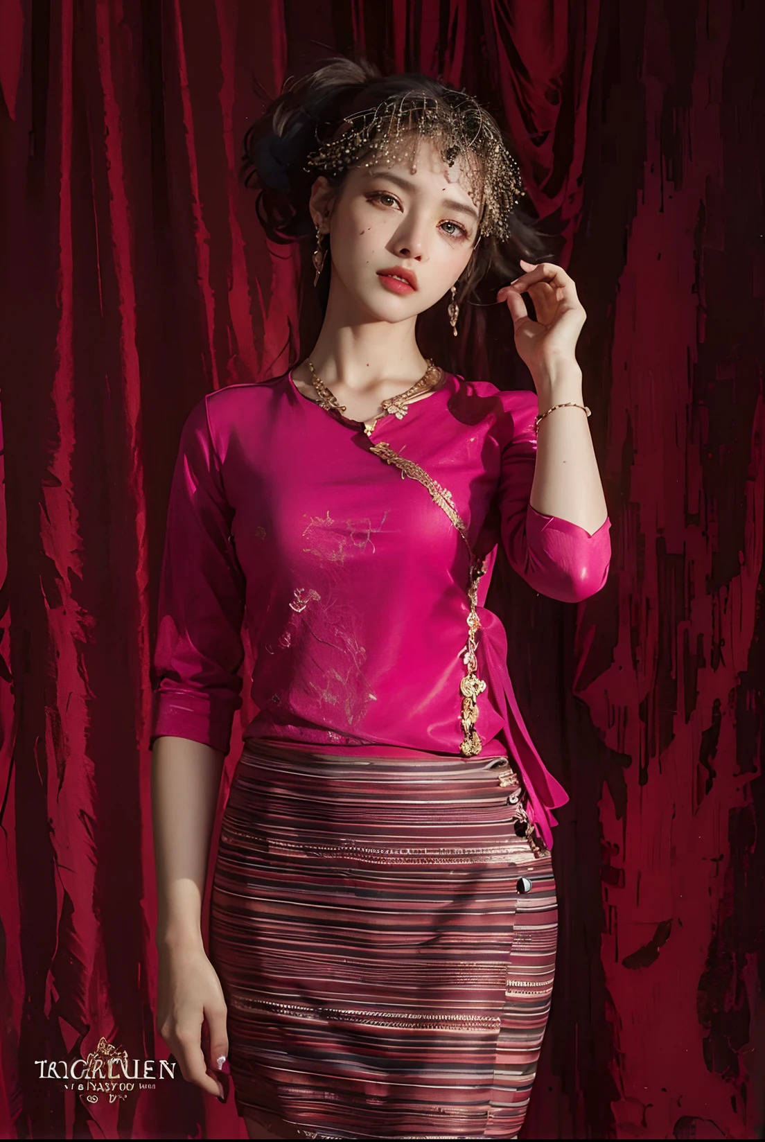 (button up to shirt length: 1.2), (White shirt wet by rain), (unbuttoned shirt: 1.1), big breasts, deep cleavage, best quality, masterpiece, illustration, very delicate and beautiful, very detailed, CG, Unity, 8K wallpapers, amazing, fine detail, highly detailed CG Unity 8K wallpapers, huge file size, very detailed, high resolution, handsome detailed woman, very detailed eyes and face, Stunning detailed eyes, light on the face, (Best illustration: 1.1), (best shadow: 1.1), ultra high resolution, (photorealistic: 1.1), (photorealistic 1.2:1.1), realistic face proportions, slim, smile, (makeup: 0.4), (fluffy black eyes: 1.21), black eyes, looking at the viewer, dark brown hair, earrings, necklaces, hairpins, cowboy shots, (irregular irregular skin imperfections, veins, skin wrinkles pores: 1.2), (dark night background: 1.2), (bokeh: 1.4),