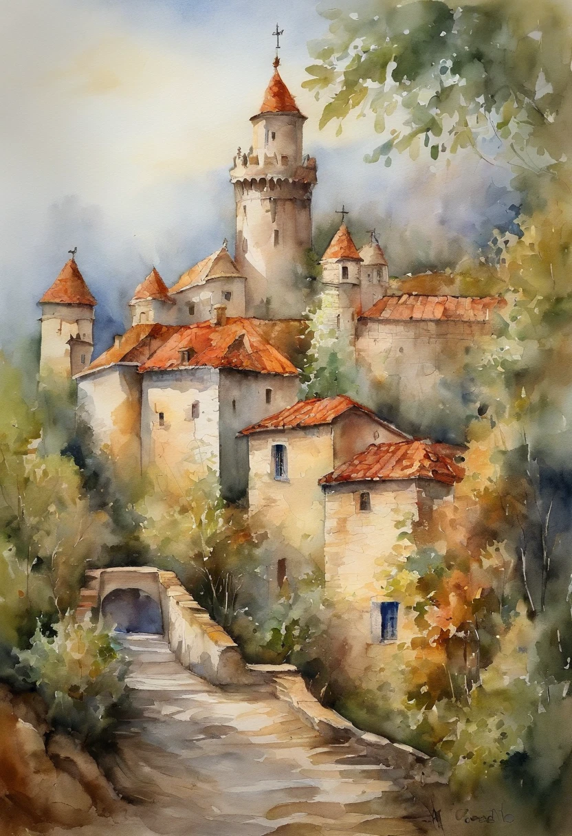 Um castelo muito bonito