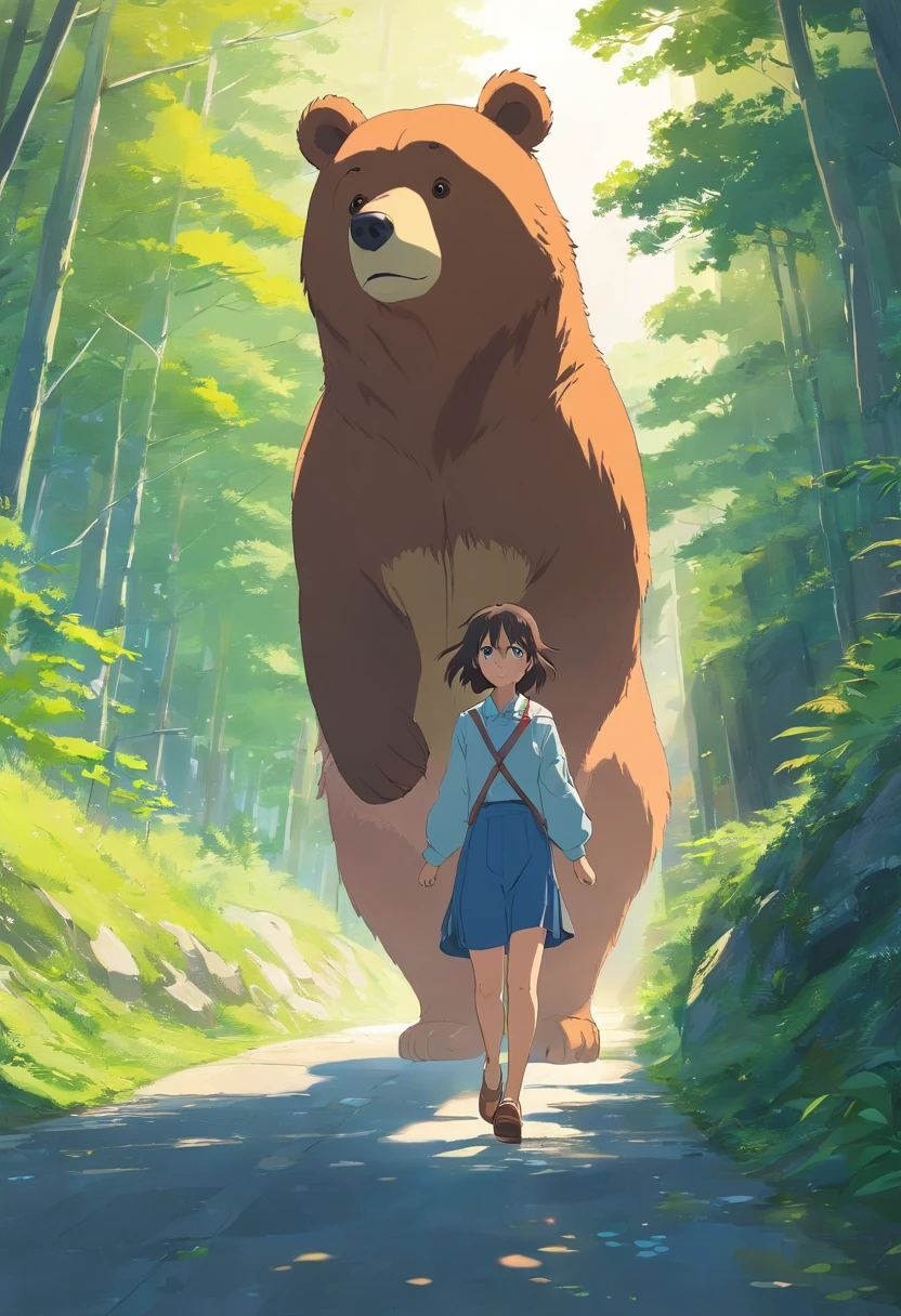 Urso no caminho