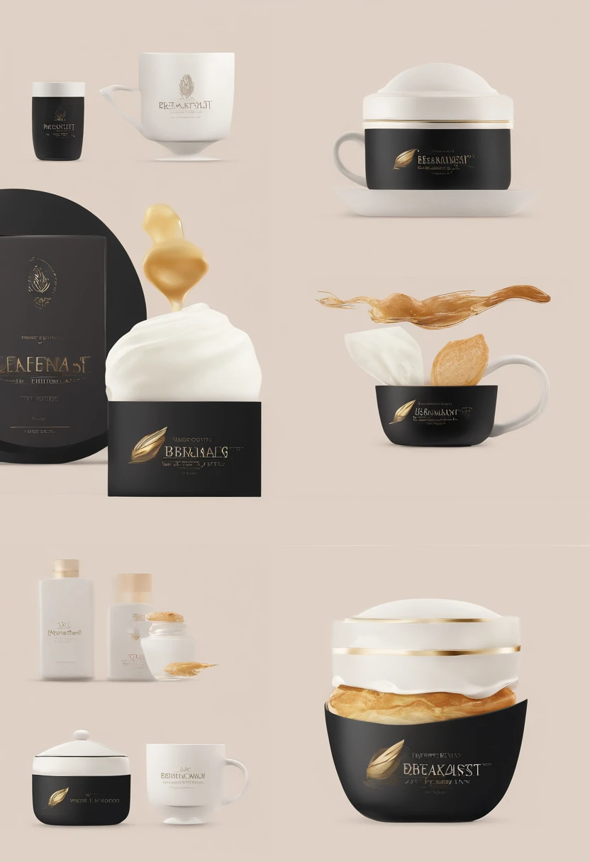 Explore a minimalist logo with the name "Breakfast for You" in a sleek and simple typography.