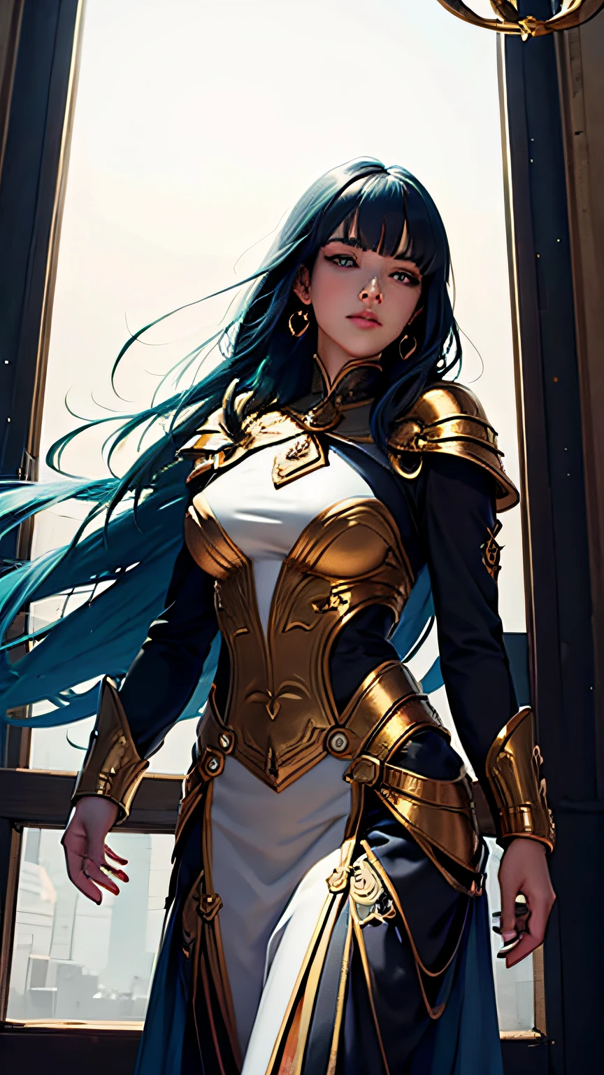 tmasterpiece,best qualtiy,high qulity,k hd,High-quality textures,High-quality shadows,high detal,realisticlying,cinematric light,Sideslit,lens flare glow,Ray traching,Sharp focus, Miracle Maiden City