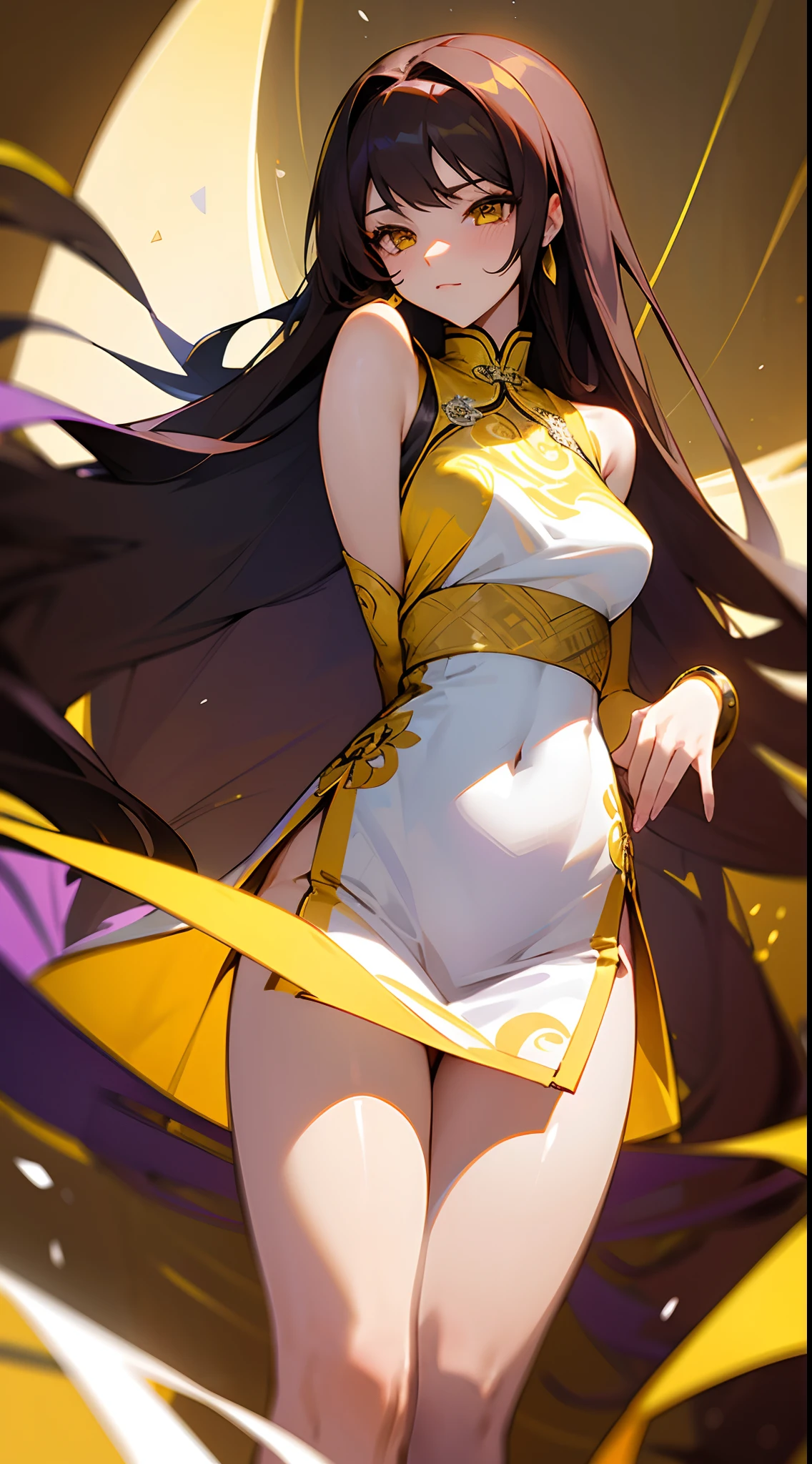Natural photography of a beautiful girl, wearing a loose crop top, leaning over, long flowing hair, big bust, locks eyes into the camera, symmetrical eyes, symmetrical face, photorealistic, photography, path tracing, specular lighting, volumetric face light, path traced hair, visible shadows, intricate, elaborate
