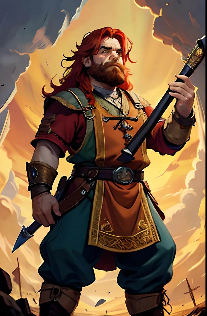 Dwarven heroic face