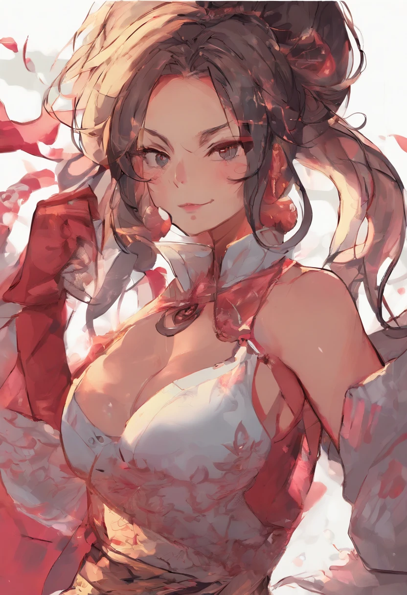 Hot mom,独奏,(:1.3),thick thight,upper legs,Wide buttock,dent in the skin,Double tail,short detailed hair,curlies,ssmile,cheerfulness,(Red lace apron:1.2),cparted lips,plumw,exposed midriff,protruding areolas,gigantic cleavage breasts,4K,realistic humid skin,Armpits,Large curved hips,a variety of poses,Stick out a very long tongue,Fleshy figure,with perfect legs,Hypertrophic,protruding areolas,Bronzed skin,Detailed lips,bubble butt,Dewy,mouth drool,Lick,Place your fingers between your legs,Hungry and thirsty housewives,erected,Wrinkles,Eyes look at the lens,A shy look,Blushing aunt,Two braids,Smooth skin,Very meticulous clothes,Intriguing set,extremly high detail,A detailed face,Gloss on lips,Bronze,In the alley,super breasts,Feminine and colorful