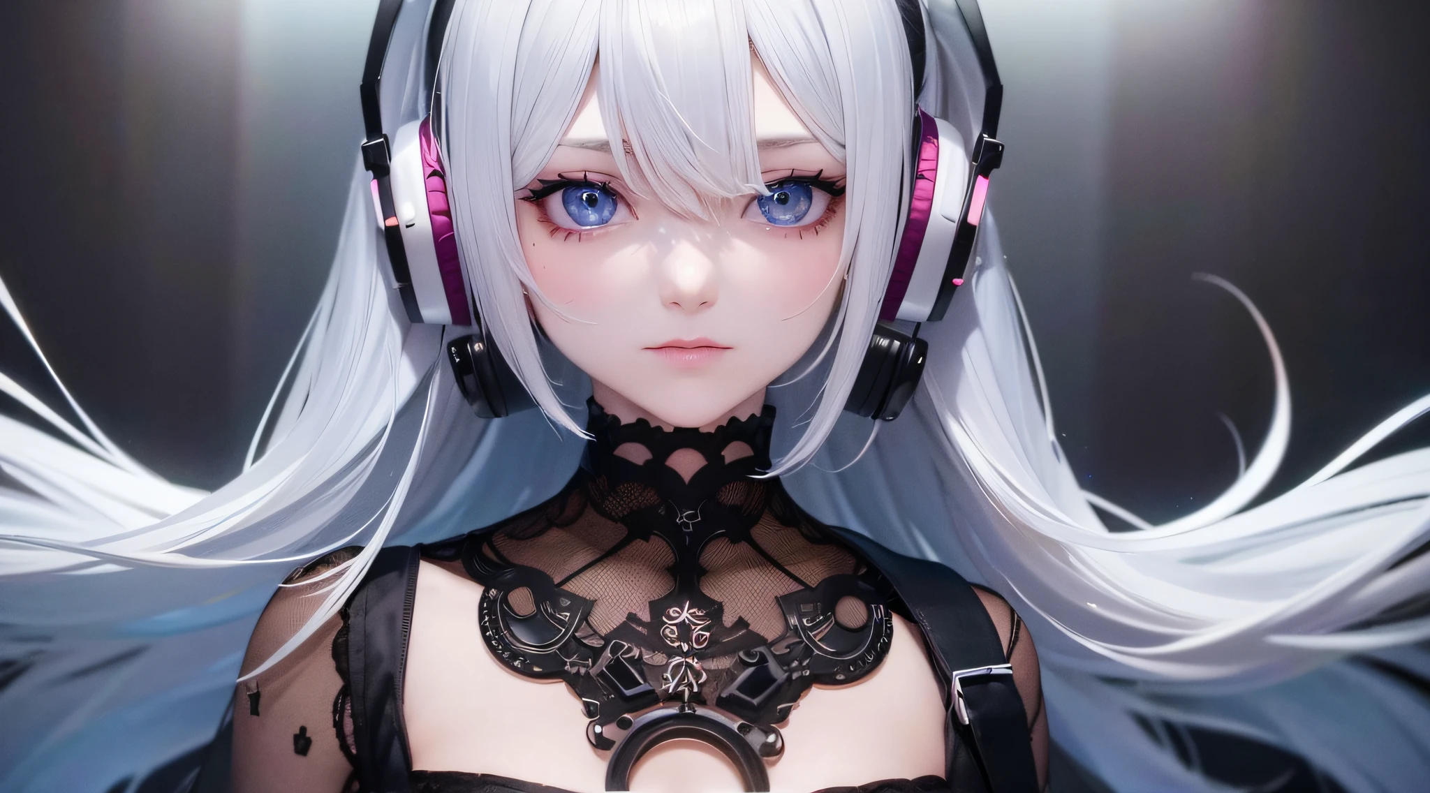 (Close-up of a better masterpiece:1.5)0.9], (Space and astronauts:1.2) (Messy silver hair:1.1) (Heterochromia xanthochromia and blue eyes:1.2) (Space Helmet:1.0) (Colored stars in the eyes:1.0) (A radiant glow:1.1) (thick lips:0.9)  anime girl () with  legs (she has fishnet stockings on her legs) () ( ) and her hair is lying on the blue bed and sipping her beer and anime girl . 4k (realistic) Real realistic .NAKEDDDDDd and  she 