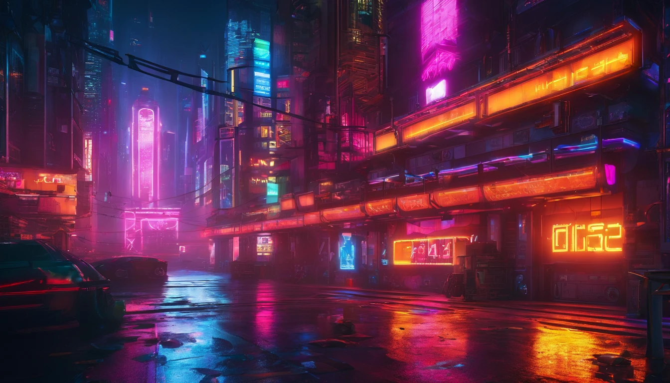 quarto ao estilo cyberpunk, Lighting style: Internal lighting, futuristica